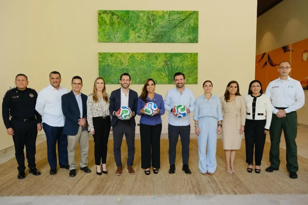 Presenta Mara Lezama estrategia promocional de Quintana Roo rumbo a la Copa Mundial de Fútbol 2026